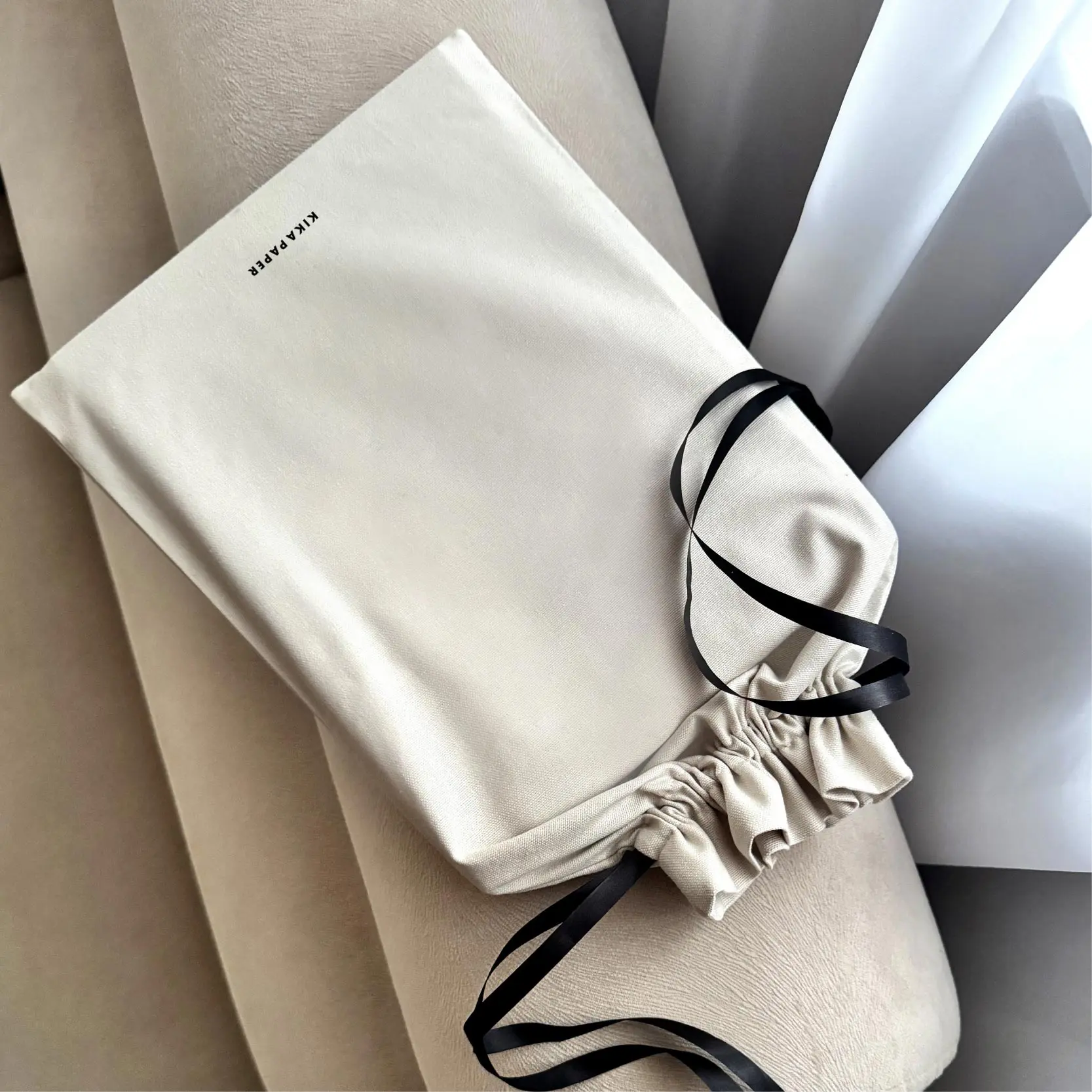 Płócienny woreczek na księgę gości